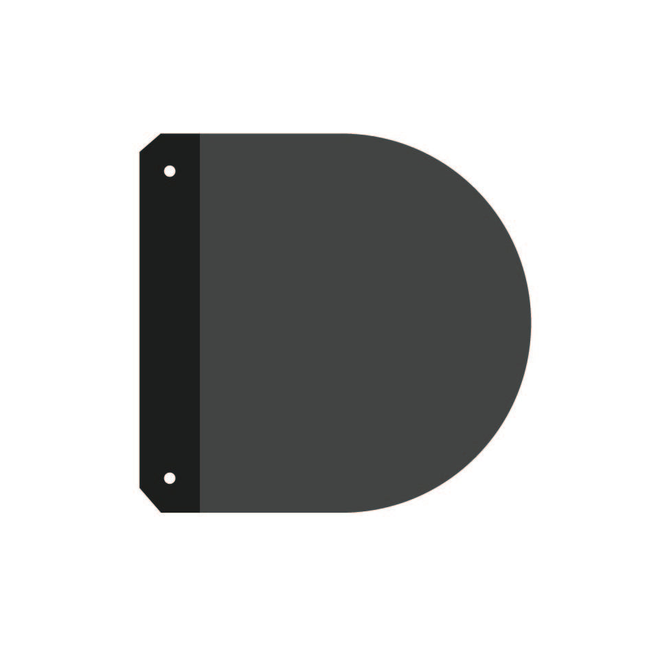 Arch Metal Fold Sign