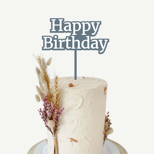 Happy Birthday Topper