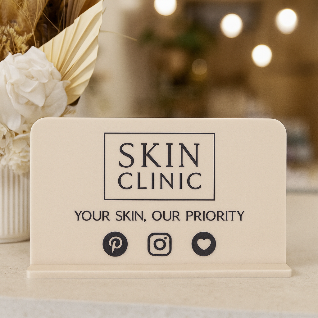 NFC Social Connect Plaque