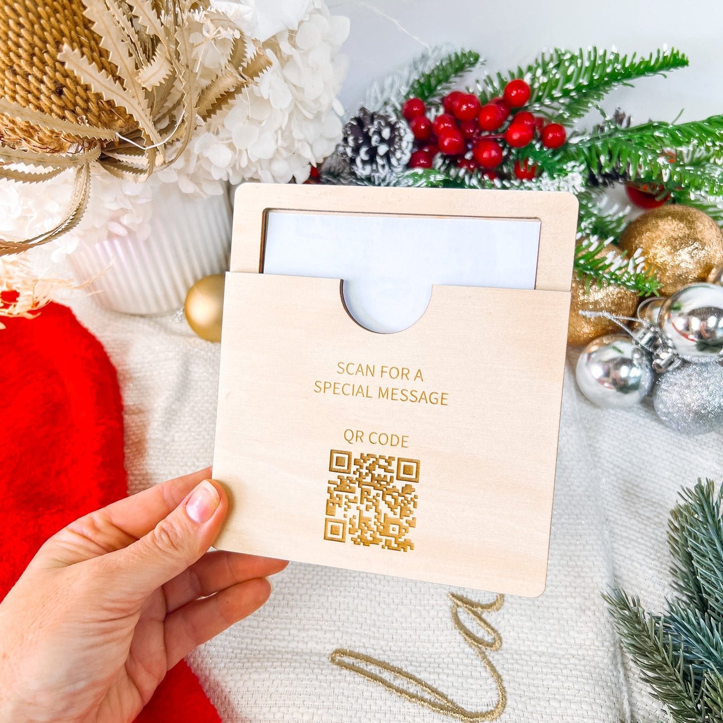 Photo Frame with added Personal Message