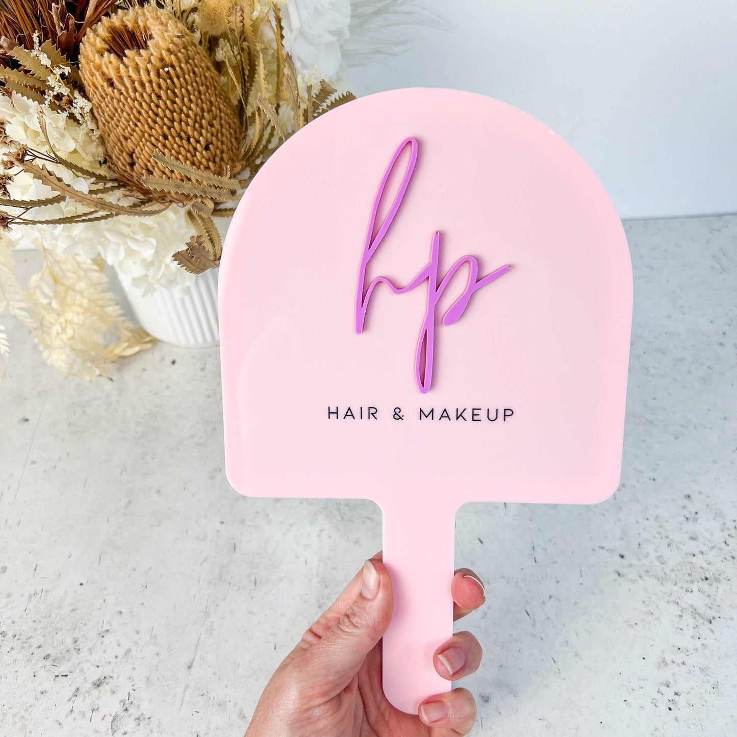 Handheld Branded Mirror