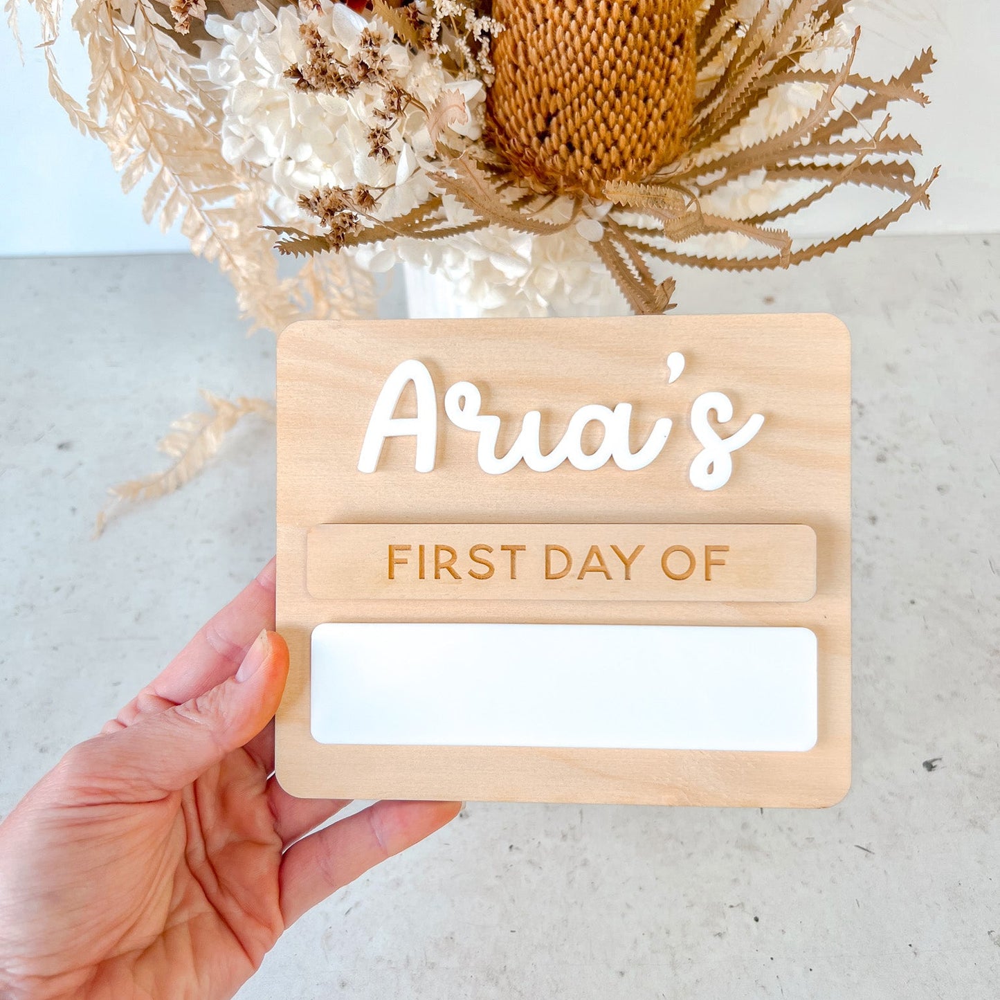 First & Last Day of School Sign