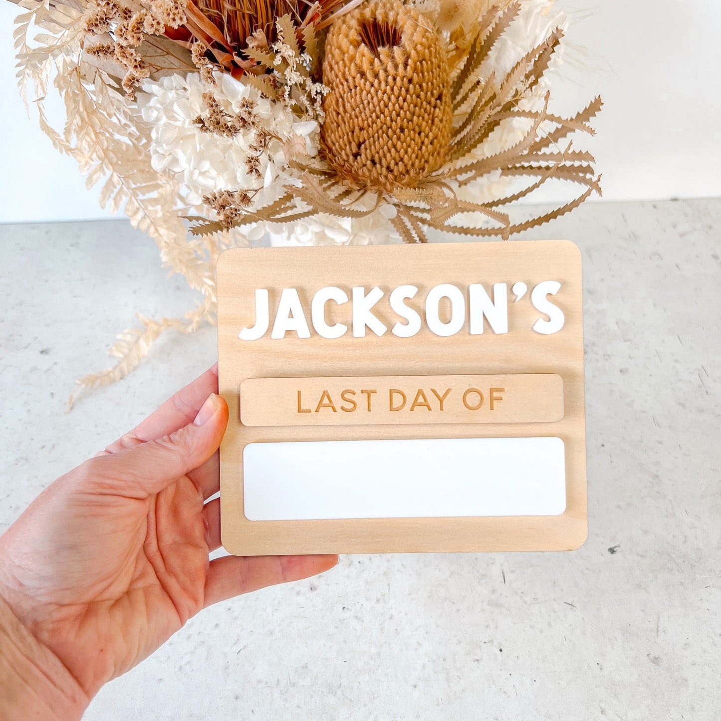 First & Last Day of School Sign