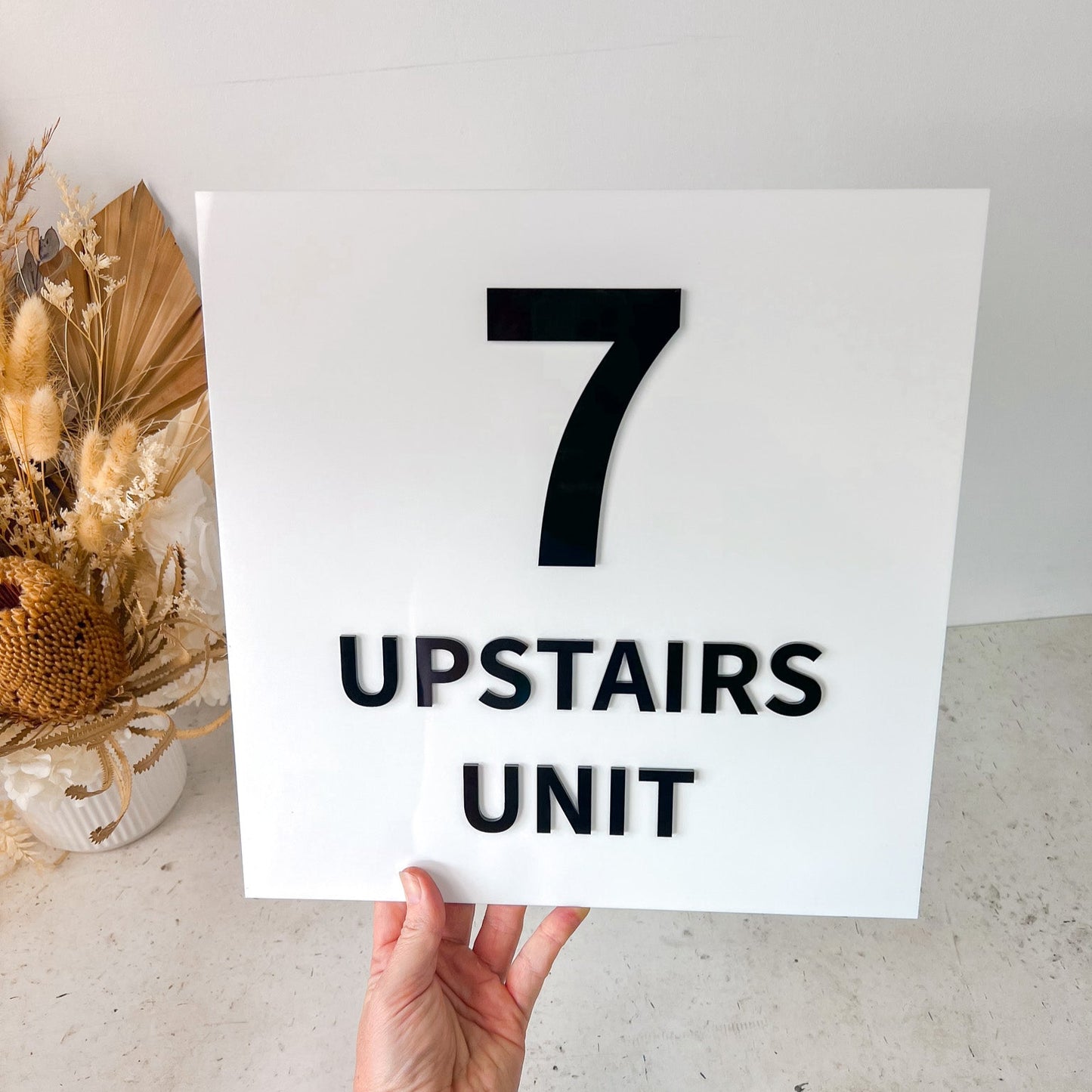 3D House Number Plaque