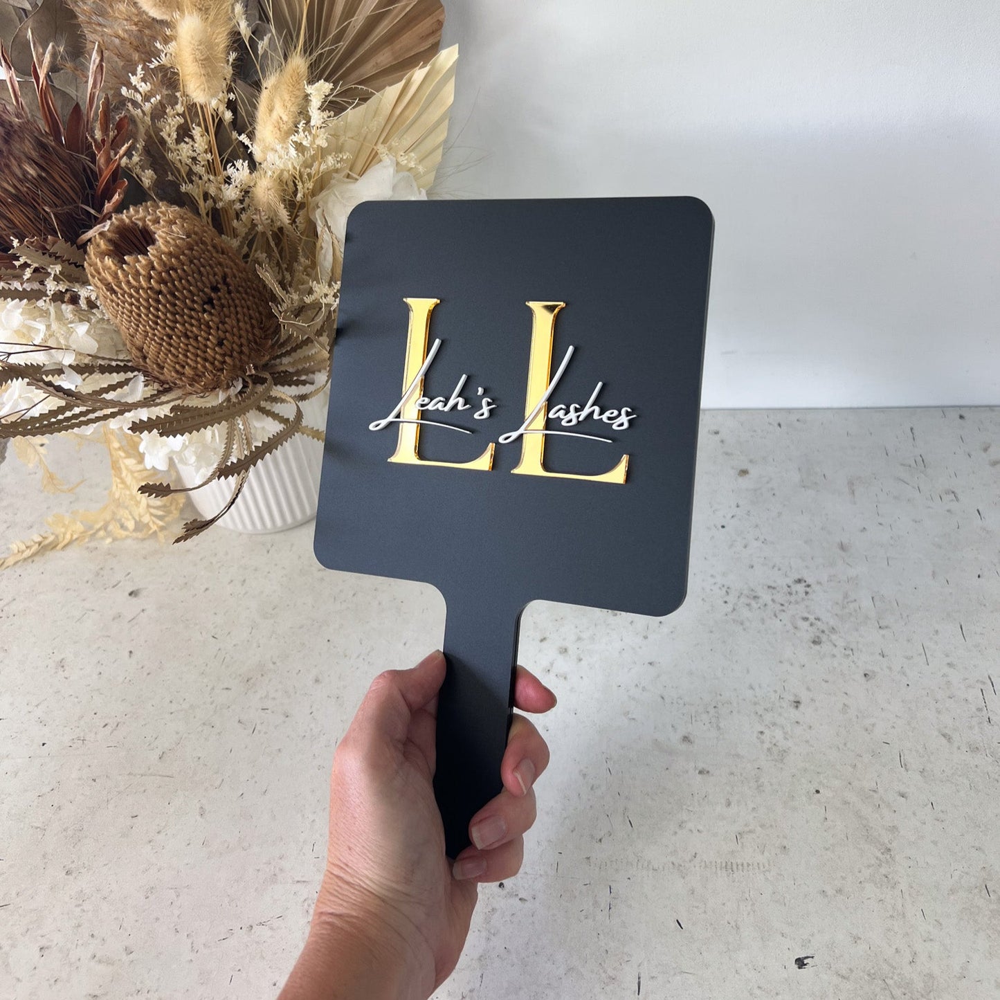 Handheld Branded Mirror