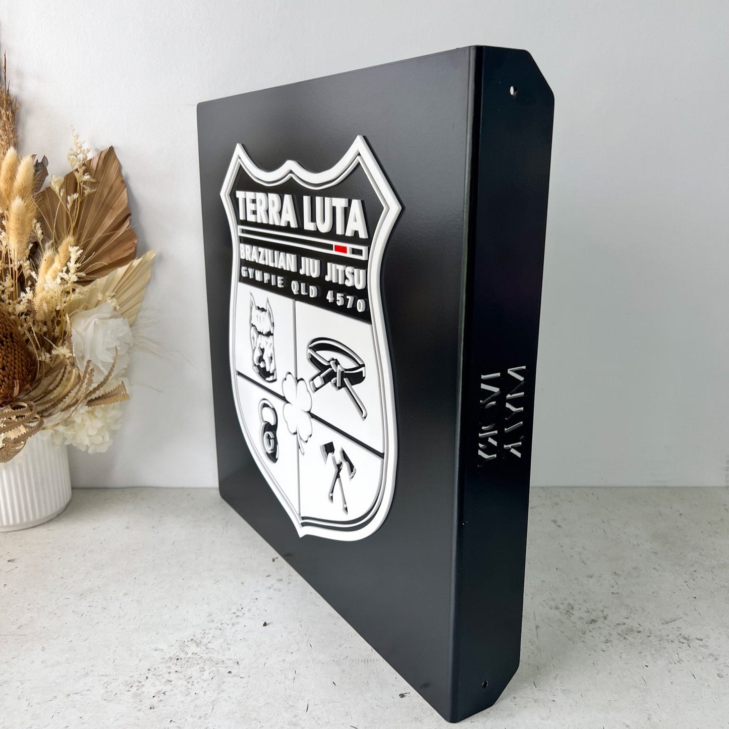 Square Metal Fold Sign