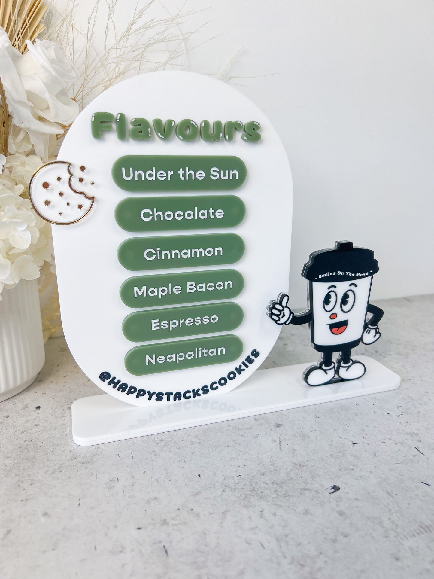 Magnetic Interchangeable Sign