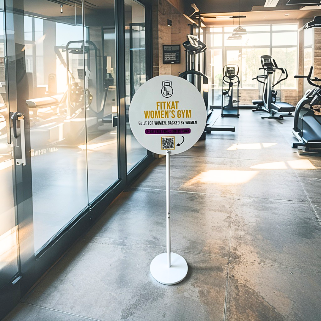 Standing Floor Sign