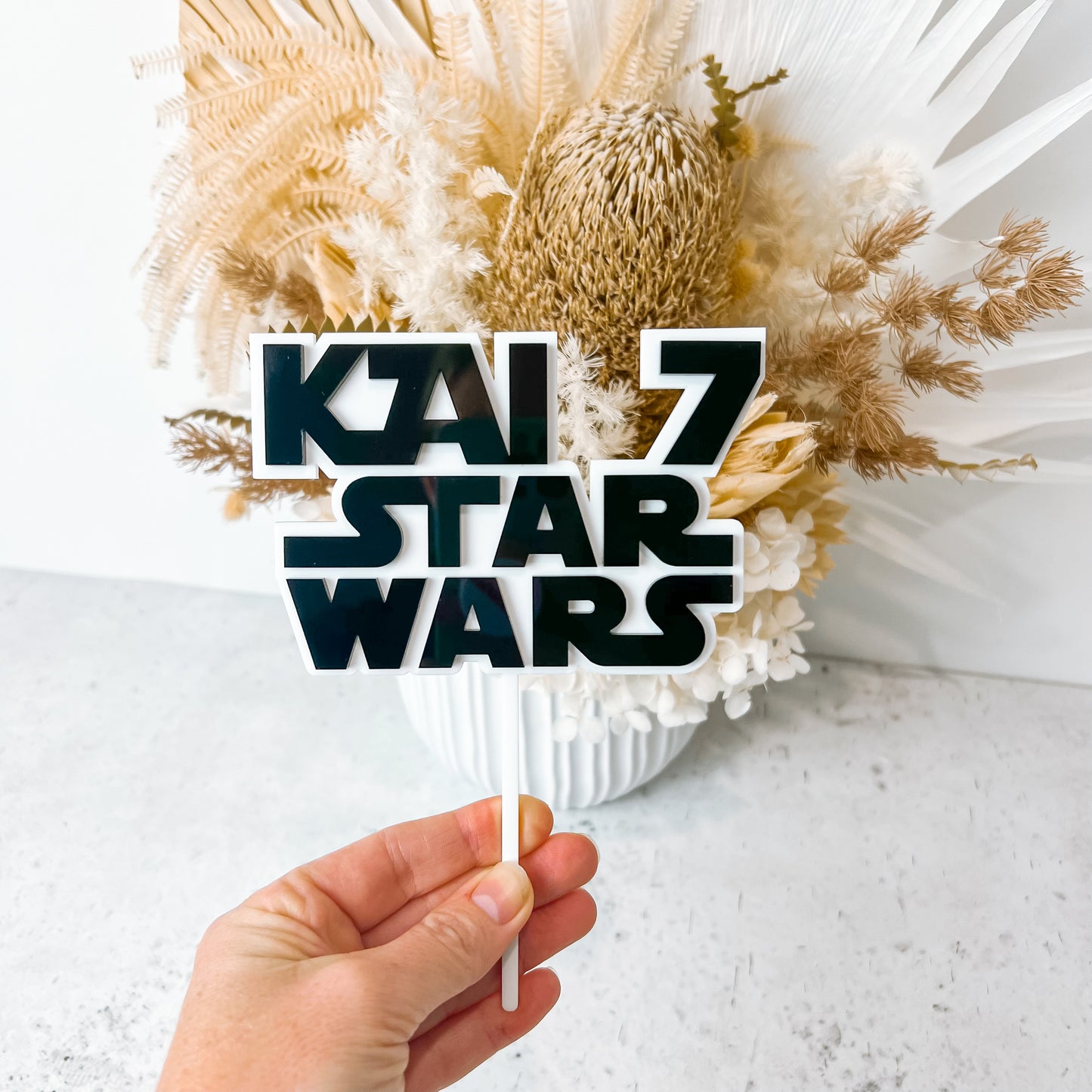 Star Wars Theme Cake Topper