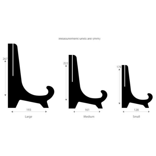 Laser cut acrylic stands