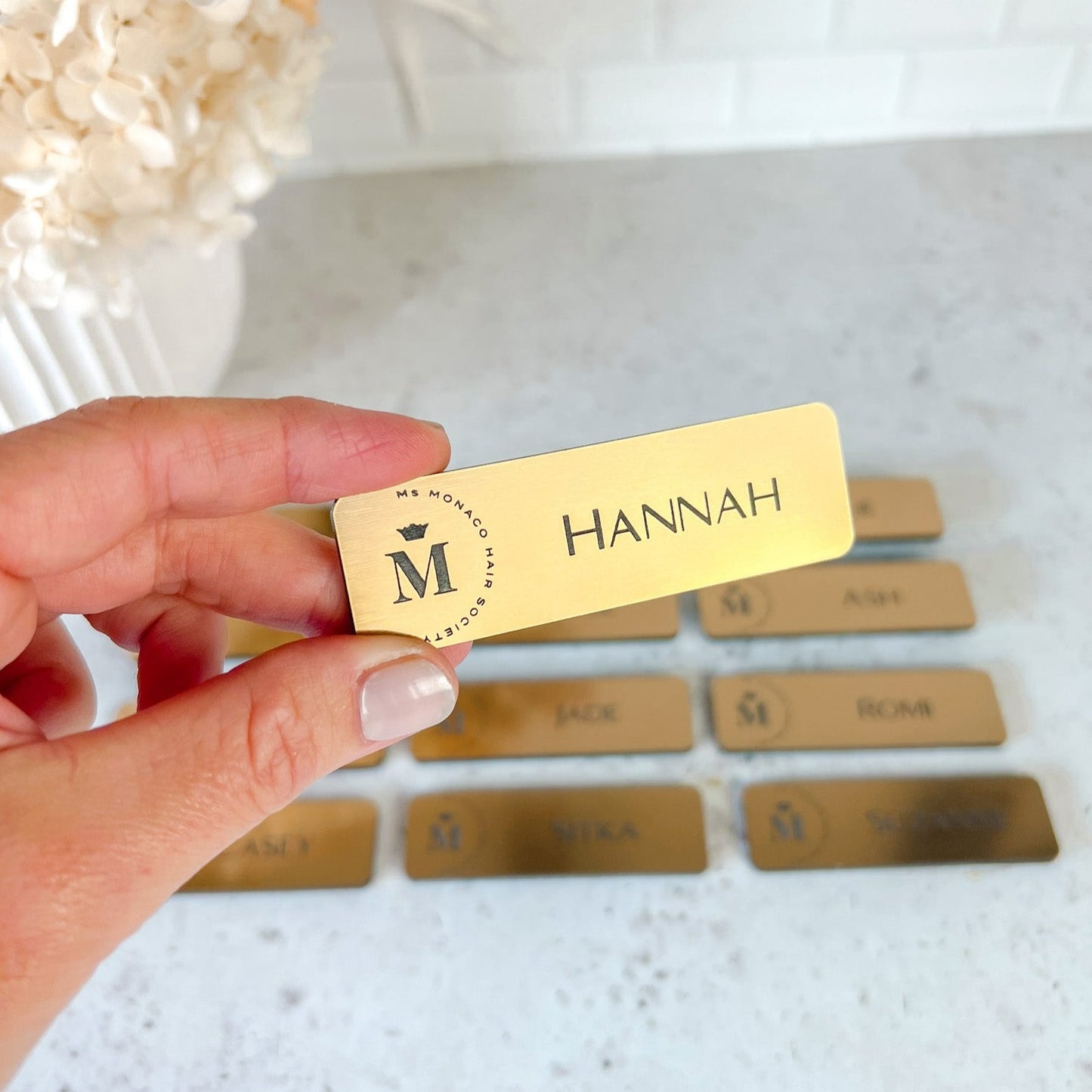 Engraved Name Badge