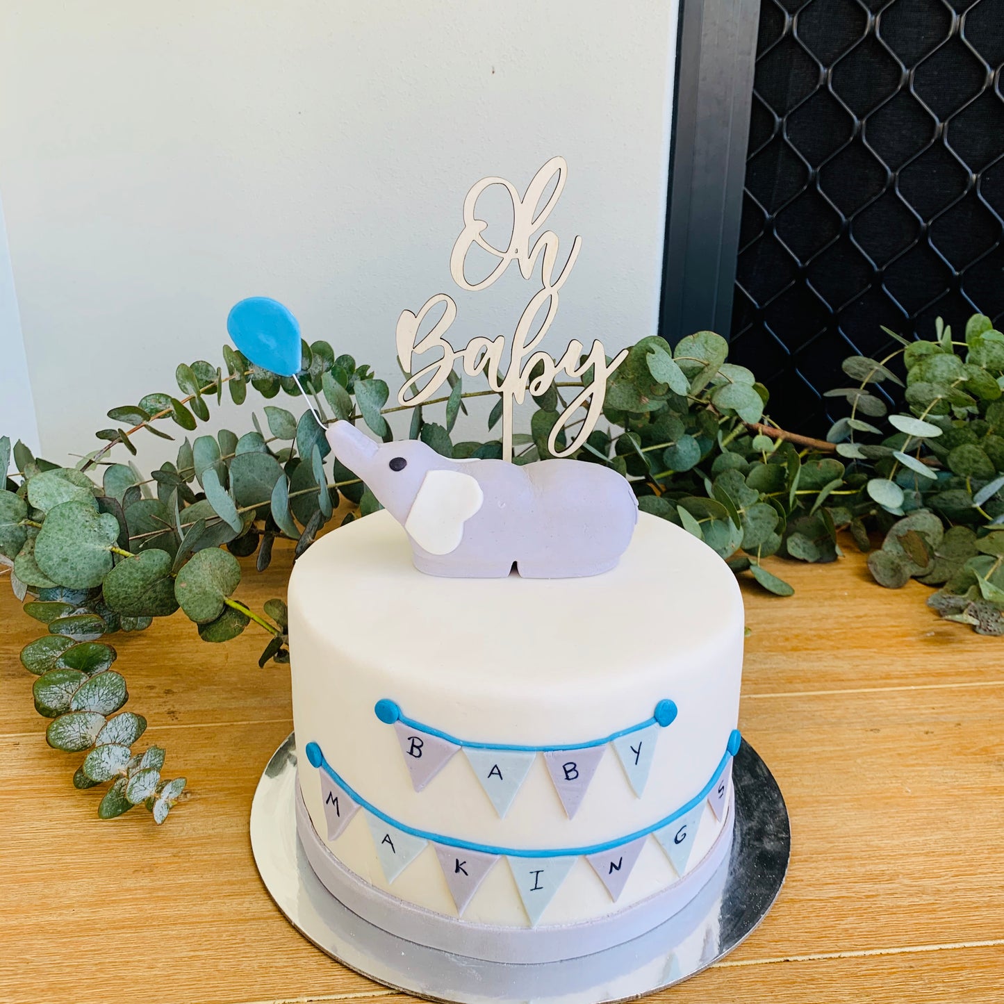 Oh Baby - Signature Cake Topper