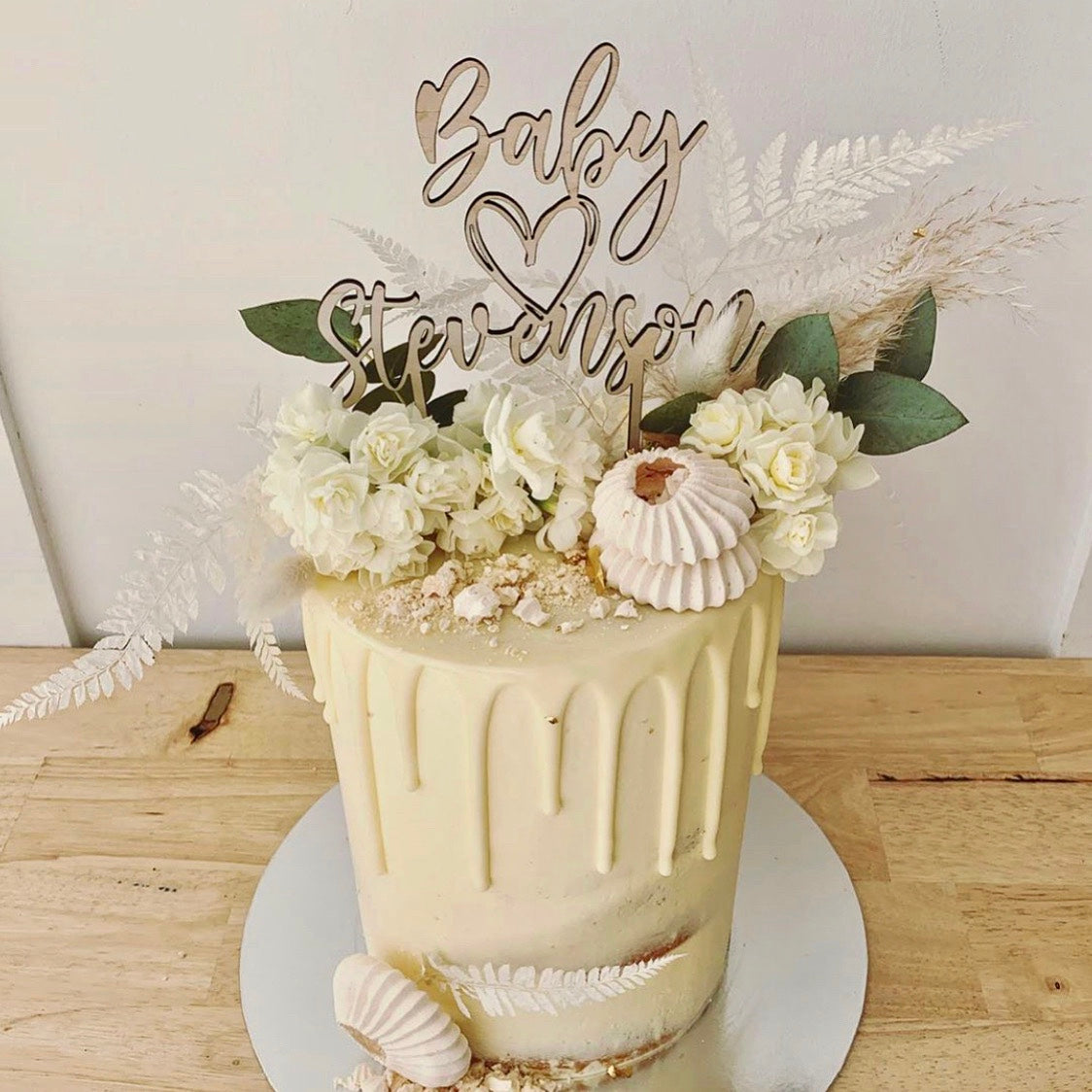 Baby + Surname Topper