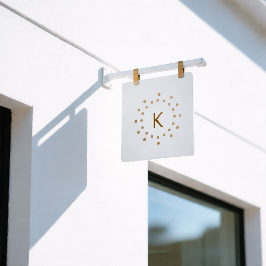 Exterior Hanging Store Sign