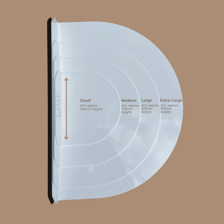 Arch Metal Fold Sign
