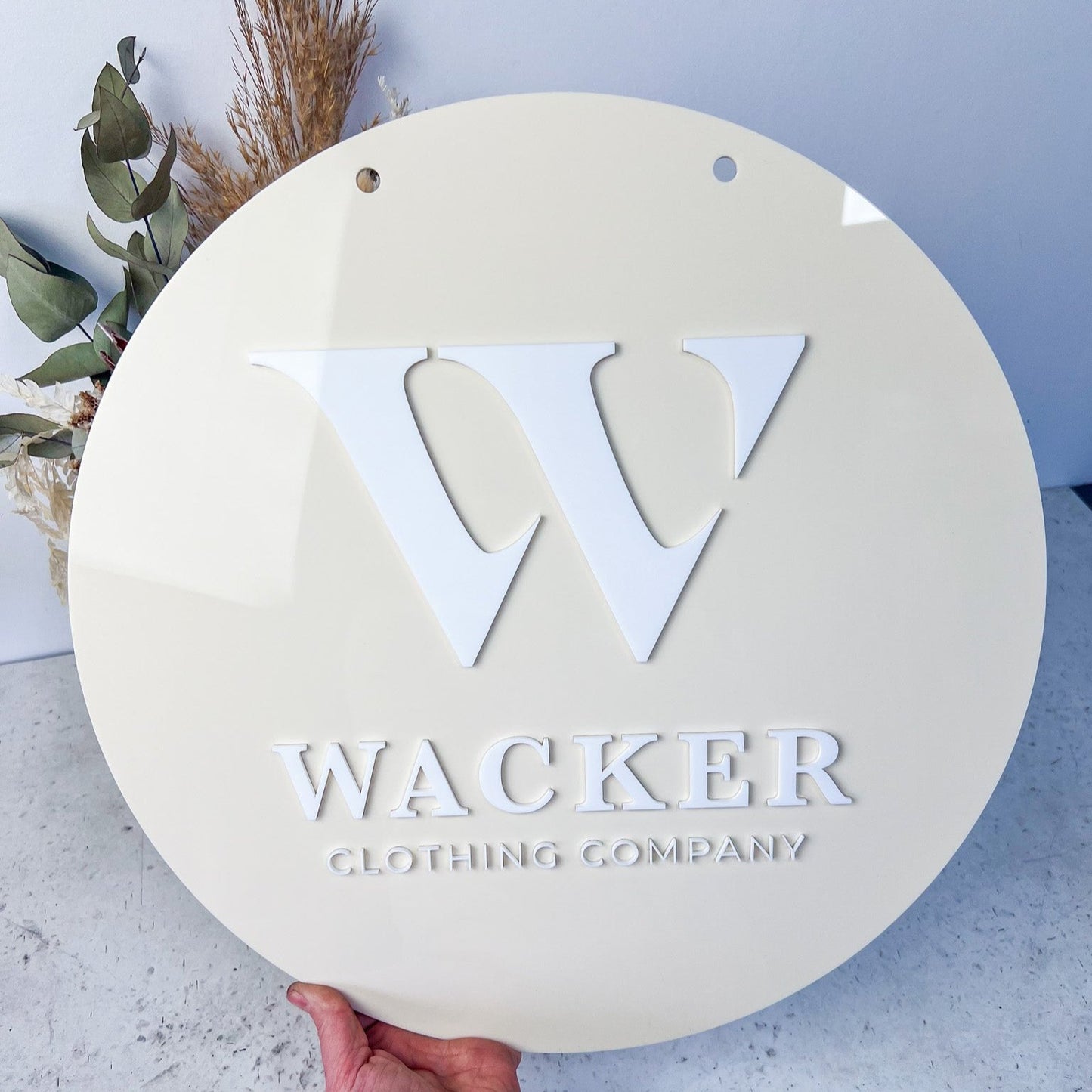 3D Acrylic Business signs