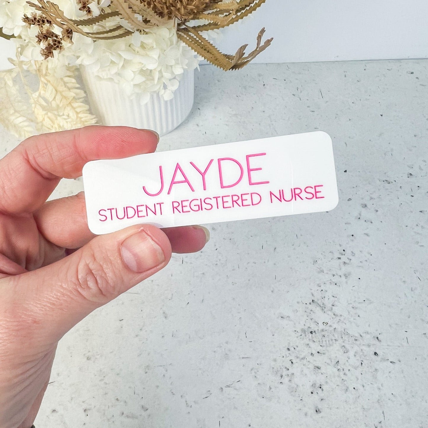 Engraved Name Badge