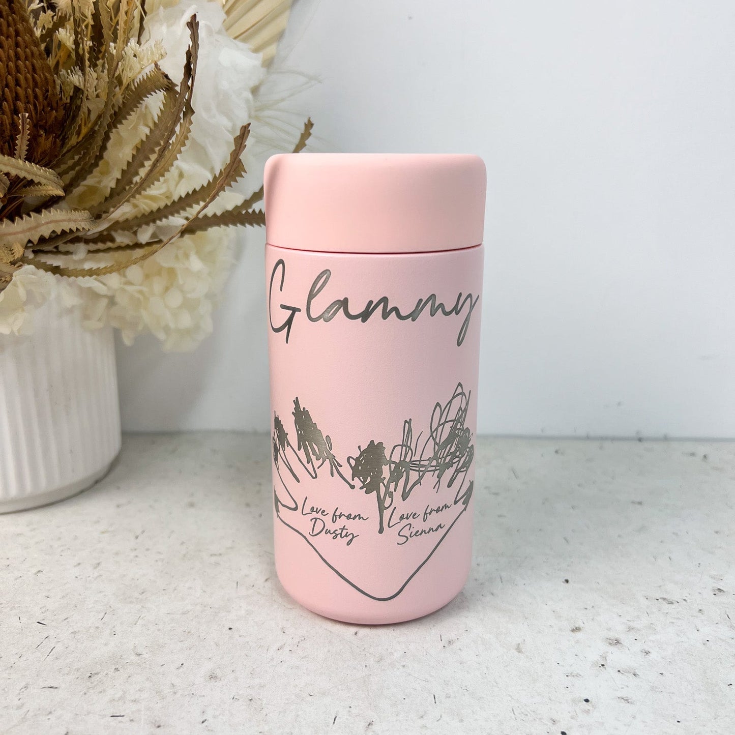 Handwritten/drawing Bottle/Mug Engraving (BYO bottle)