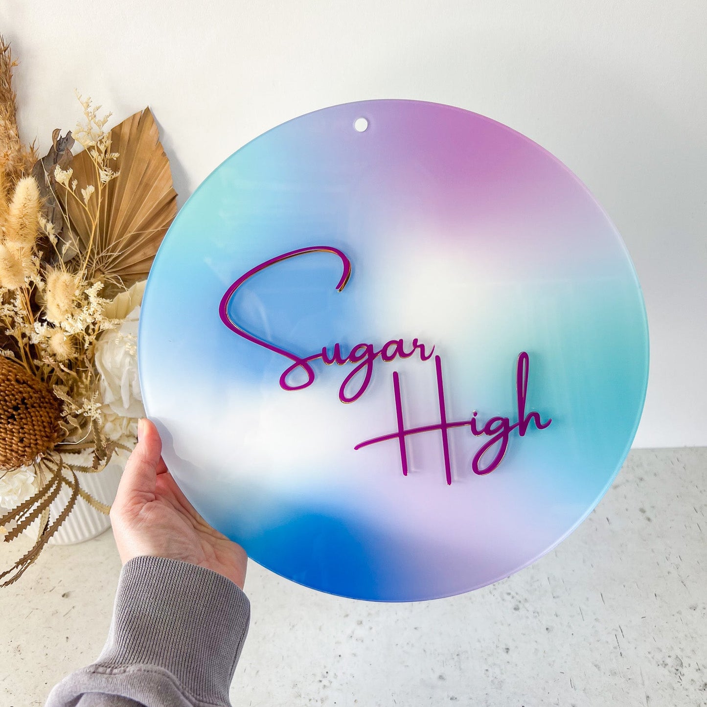 3D Acrylic Sign with UV Printed Logo