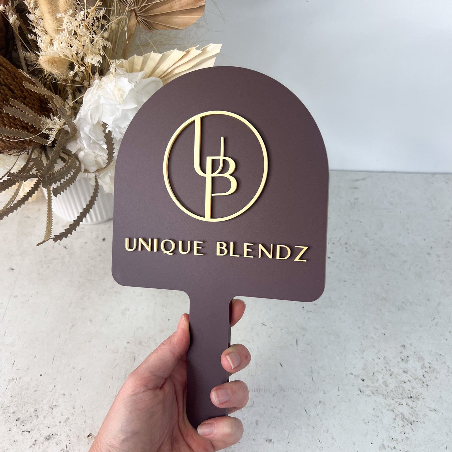 Handheld Branded Mirror