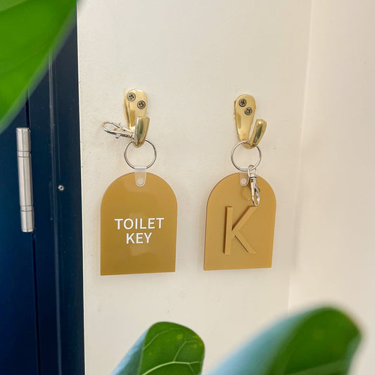 Business Logo Keyring