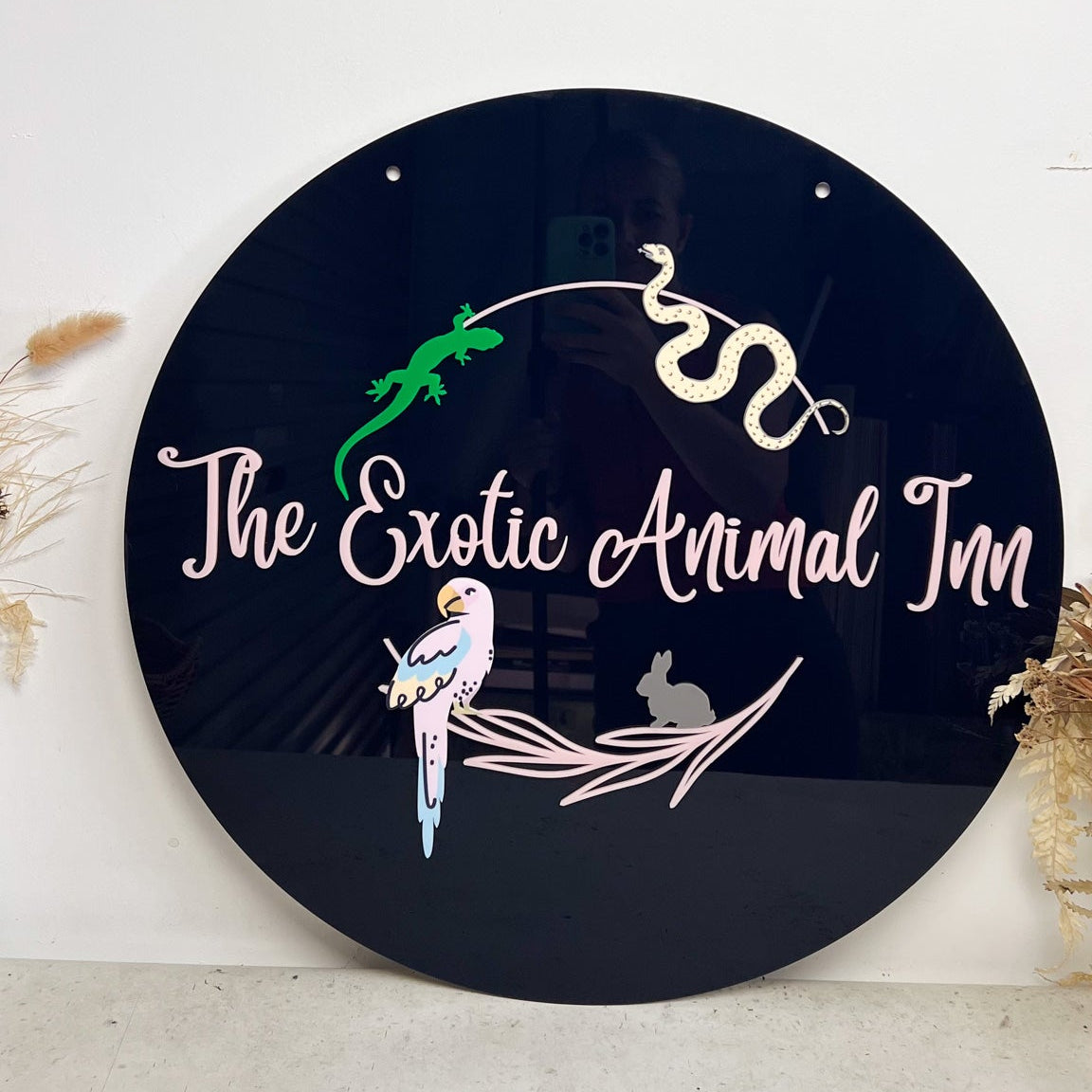 3D Acrylic Sign with UV Printed Logo