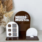 Triple Arch Display Sign