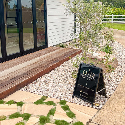 Acrylic A-Frame sign