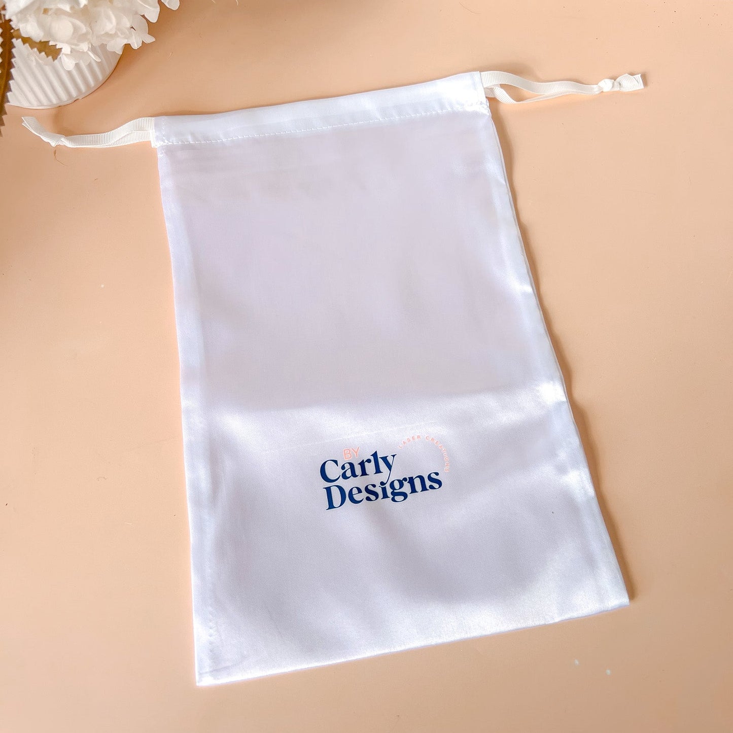 Satin Drawstring Bag
