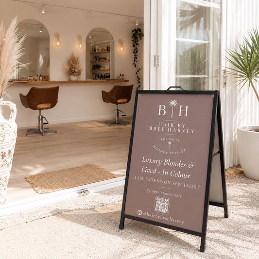 Hair Salon A Frame sign