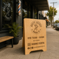 Timber A-Frame Sign