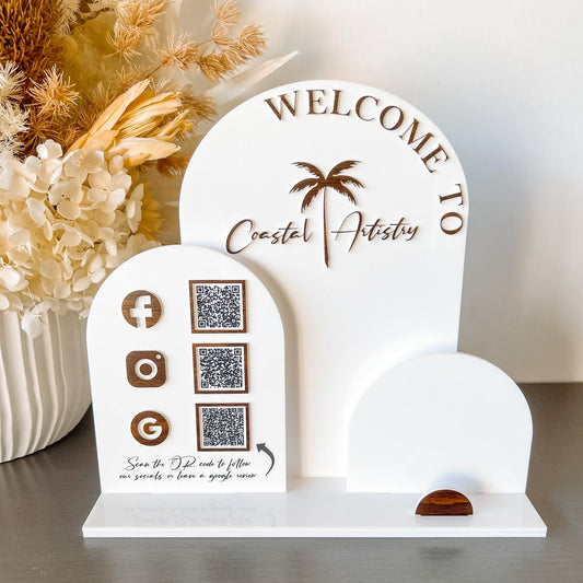 Triple Arch Display Sign
