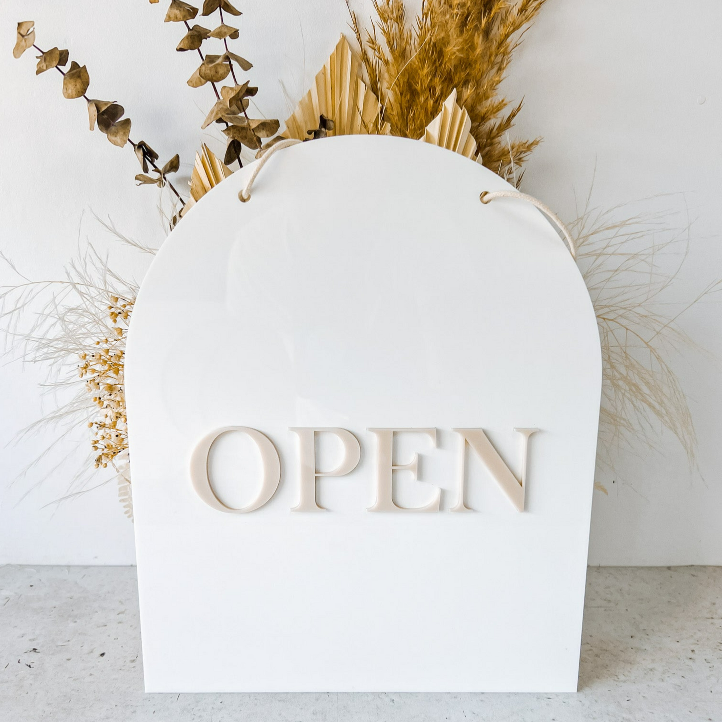 Arch Open/Close Sign