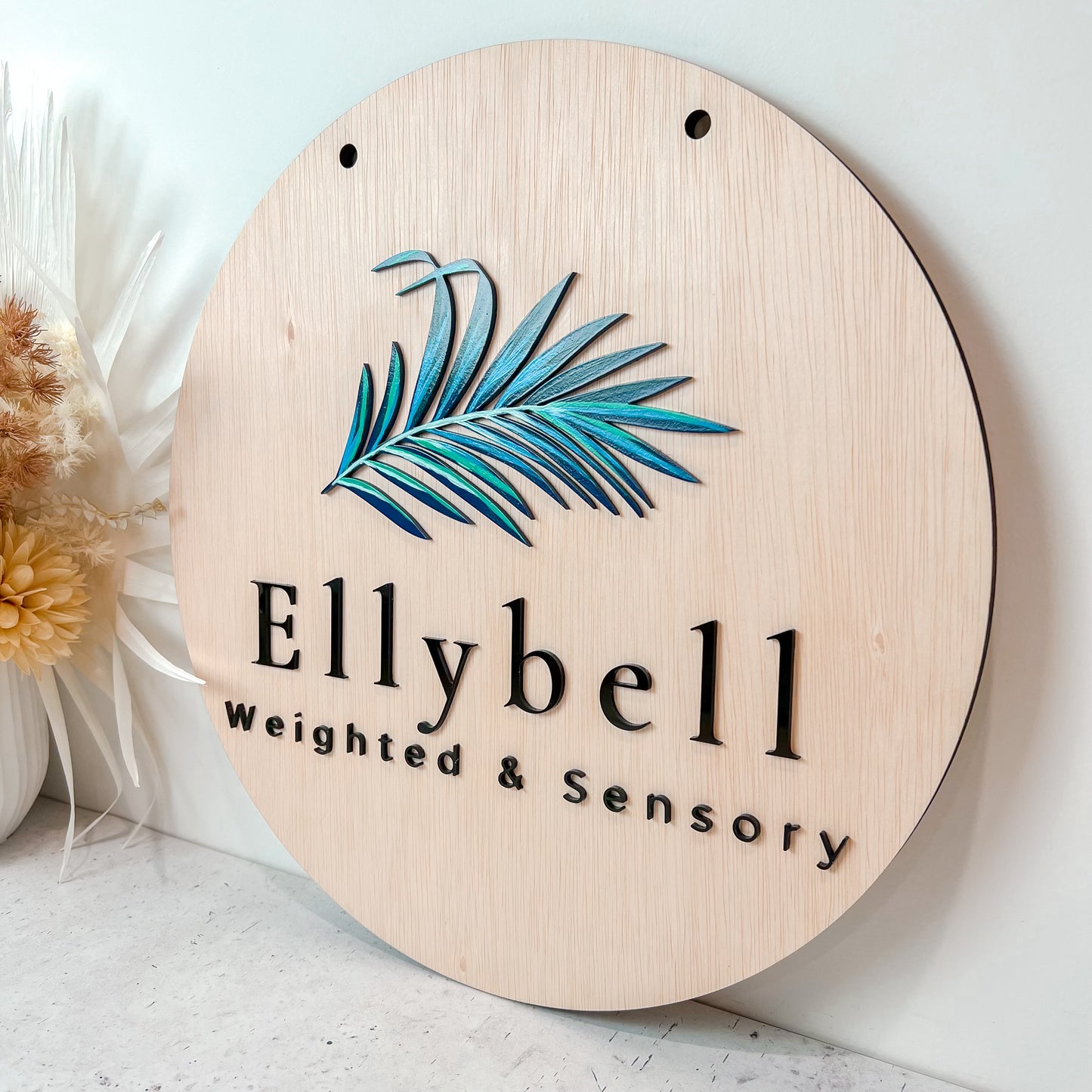 3D Timber and Acrylic Business Sign