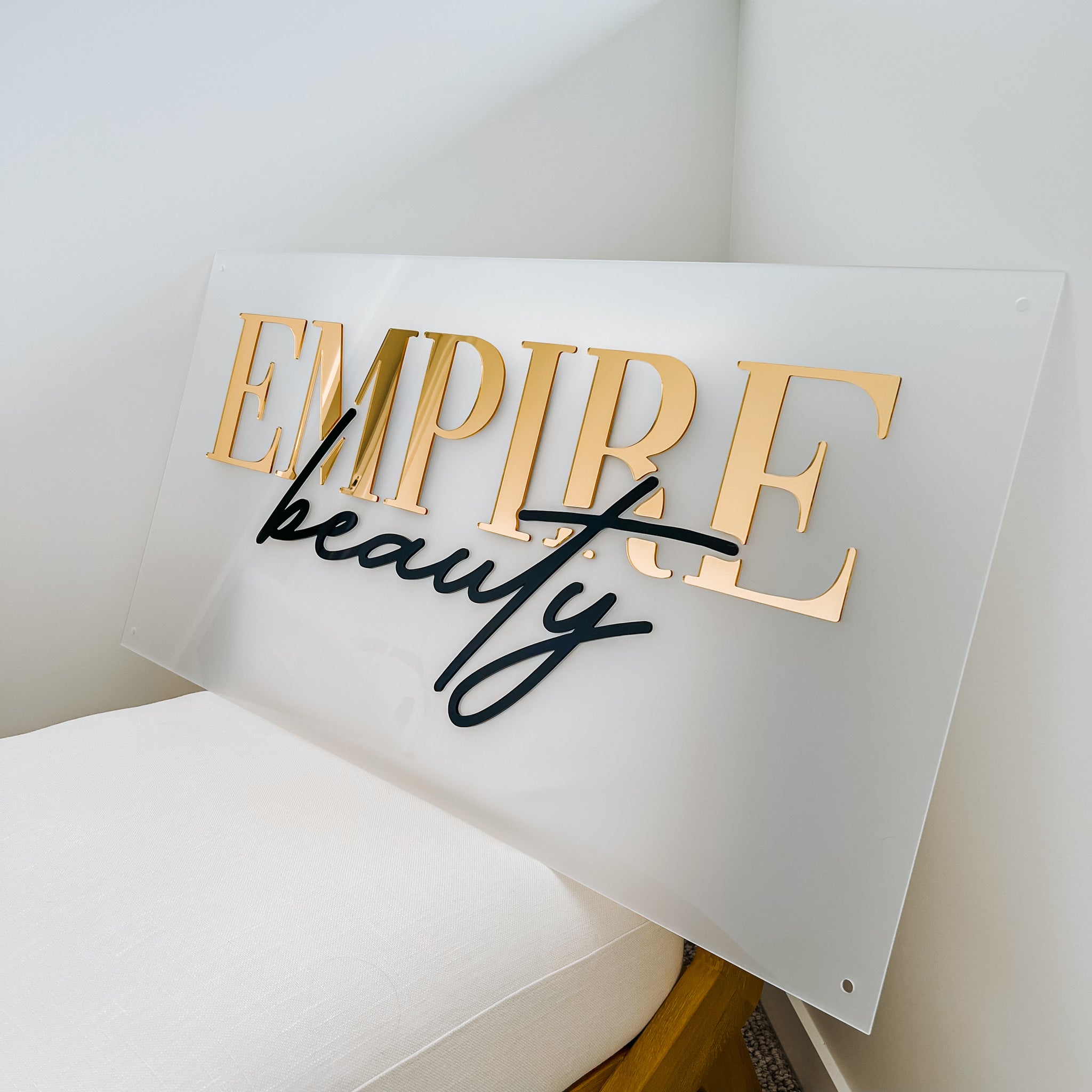 Rectangle Acrylic Sign – ByCarly Designs