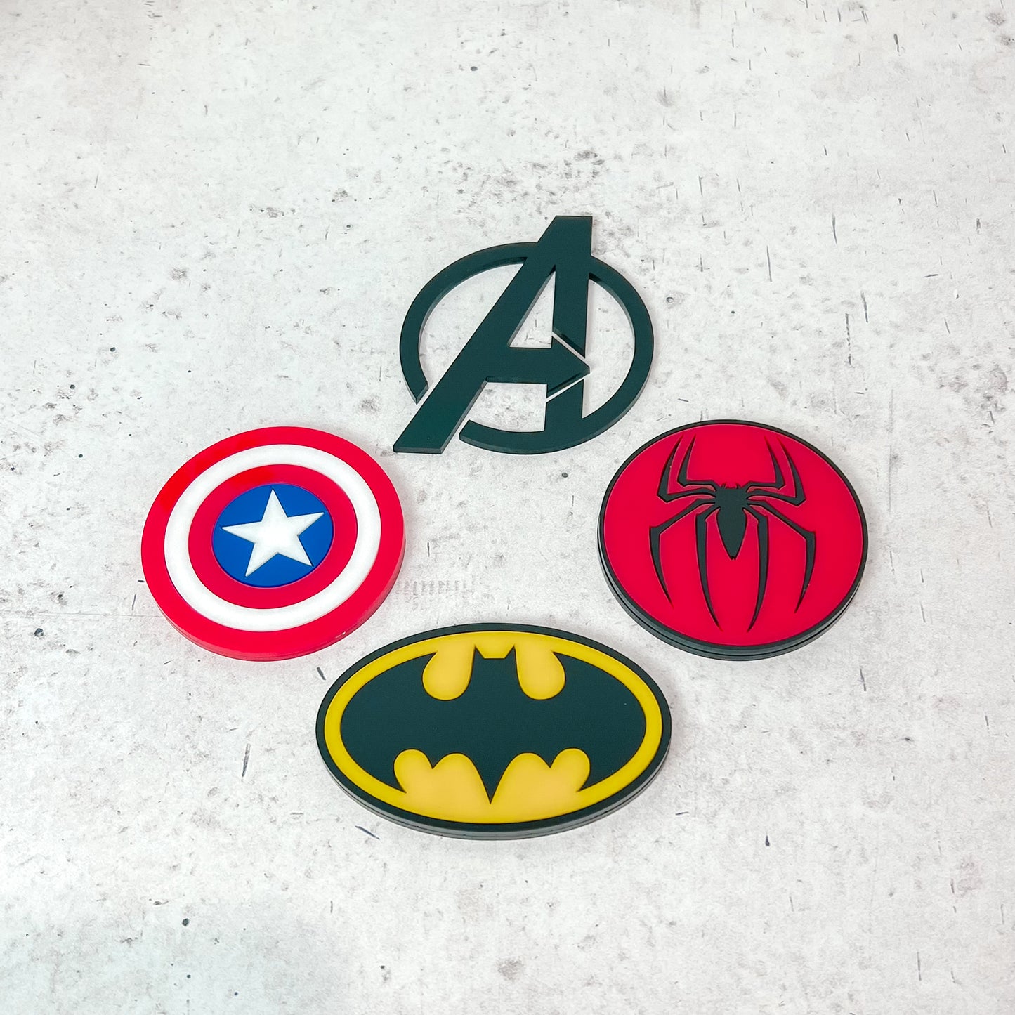 Superhero Cake Toppers Collection